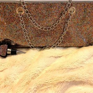 Stunning Purse, Wine Carrier with matching CorkTop! New!